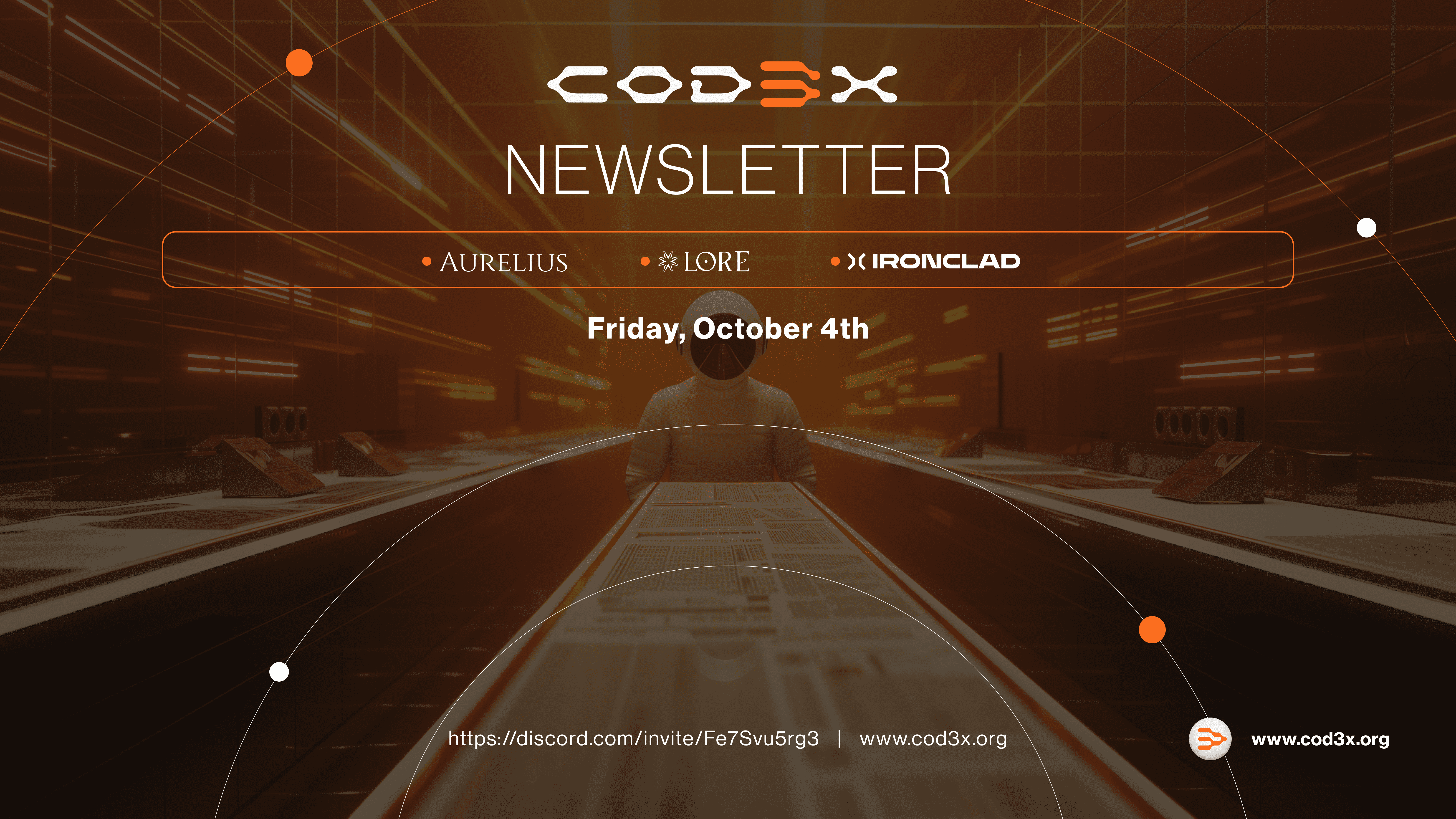 Cod3x_Newsletter_October_2024_Alt